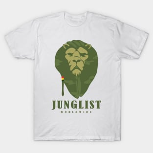 Junglist Worldwide Movement ( Cammo Edition ) T-Shirt